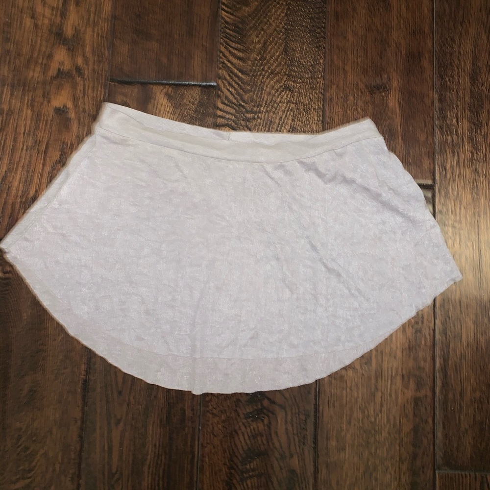 Cloud grey bullet pointe skirt